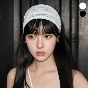 [골드스마일]ELH-122 레이스 밴딩 헤어밴드