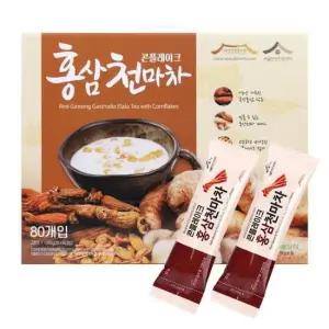80포 홍삼천마차 콘플레이크 100포