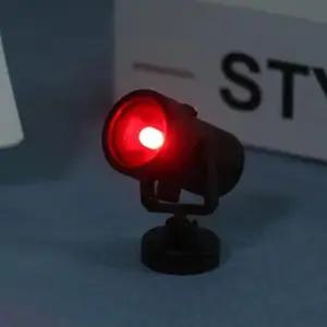 USB 피규어 핀조명 진열장 LED 램프 미니 블랙레드