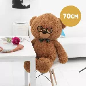 캐릭터 에이스베어 인형 브라운 곰인형 선물 애착 70cm