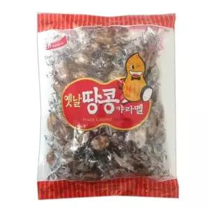카라멜향 아리랑 옛날땅콩카라멜 X 8개입 1박스 캬라멜 560g