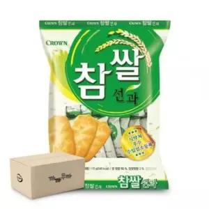 스낵 낱개포장 쌀과자 참쌀선과 탕비실간식 1박스-20봉