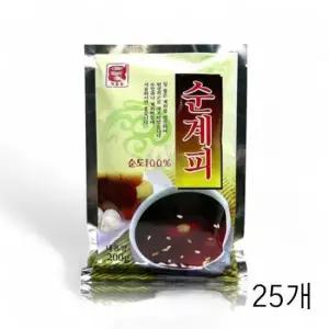 계피분말 우리승진 맷돌표 순계피 X 계피분말가루 200g 25개