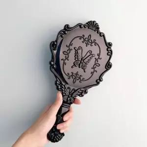 나비 공주 럭셔리 손거울 럭셔리손거울 공주거울 공주손거울 휴대용거울 (W43B550)