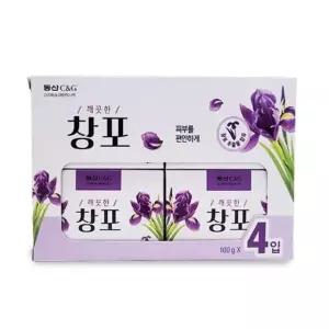 MY 동산 깨끗한 창포비누 4개입 창포추출물 미용우유비누 살구비누 (W9B90EA)