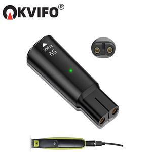 KVIFO 5V Type-C 면도기 어댑터 충전기 변환기 필립스 호환 OneBlade 시리즈 QP2724 QP2834 QP1424 QP4631
