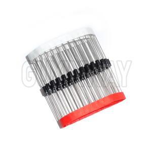 50PCS 1N5817 1N5399 1N4937 1N4004 숏키 정류기 다이오드 UF4007 HER107 FR207 FR157 DO-41