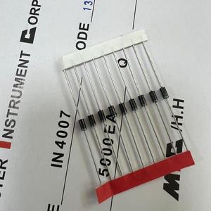 100개 1N4007 고 정류 다이오드 인라인 1A-600v/800v/1000v 패키지 DO-41