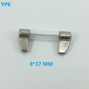 5개/세트 나이프형 퓨즈 BGXC 1A 20A 50A 250V 8x37MM 해양용 유리관 8mm x 37mm
