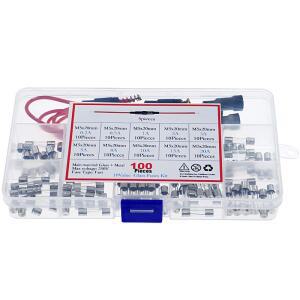 5pcs 5x20mm 퓨즈 홀더 인라인 나사  16 AWG 와이어 + 250V 100pcs  블로우 유리관 모듬 혼합 팩 키트