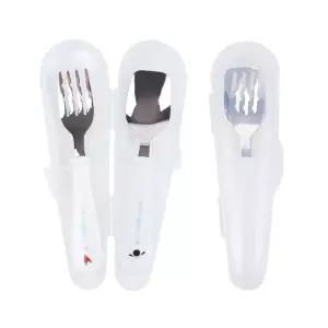 [하프클럽/알티피아]어린이학습용 식기 수저 케이스 휴대용 미니세트