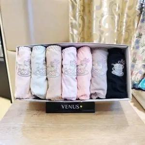 VPT69467종세트 찻잔자수 여성 면팬티