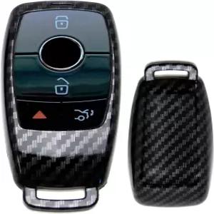 메르세데스 2017업 E클래스 iJDMTOY GLS클래스 GLB 호환되는 패턴 CLS IYZMS2 키 쉘 A 카본 유광 CLA
