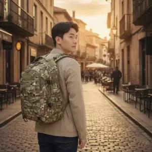 남여공용 가방 대용량 공용 여행 여성 대용량 용품 남성 백패킹 가방 배낭 수납 백팩 소품