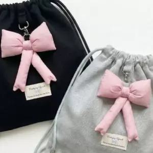 남여공용 가방 백팩 귀여운 리본 데일리 복조리 가방 스트링백 보스턴백 미니크로스백