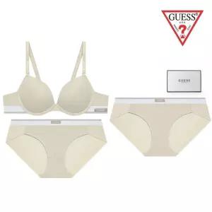매장정품 GUESS 게스 [선물포장] 에어로쿨 브라1팬티2 속옷세트 OEWBR592BP592LBE 1691849