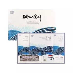 해산물세트 보람4호 황태채 곱창김 돌김 미역 멸치국물팩 명절 선물 세트