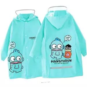 산리오 한교동 우비 레인코트 1P 방수 책가방 수납 우비 우의