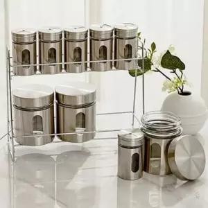 커피용기 모던스타일 스텐레스 양념통 100ml 330ml 8종세트