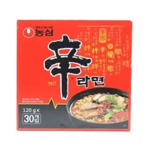 식료품 얼큰한 매운맛 농신 신라면 30입 3600g