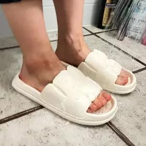 [하프클럽/셀러허브_아웃도어]사무실슬리퍼 마카롱슬리퍼 두꺼운 아이보리