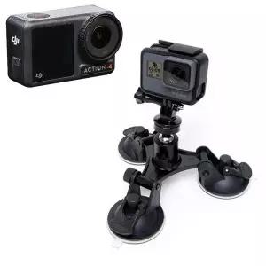 DJI 오즈모 액션 4 호환 액션캠 카메라 차량 흡착 거치대 스탠드 거울 (WD32F4C)