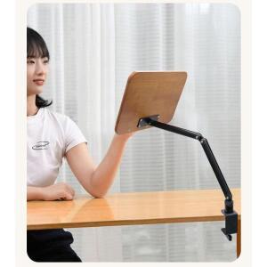 책상/침대용 2in1 폰 홀더 -   책상용 휴대폰 거치대 확장형 암 스탠드 인치 패드에 호환