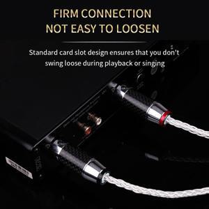 1쌍 하이파이 XLR 케이블  7N OCC 은도금 오디오 카본 3핀 밸런스드 xlr 커넥터