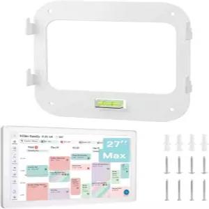 스카이라이트 캘린더 맥스 27인치용 노스터드 노드릴 금속 벽 마운트 드라이월용 설치 매트 화이트