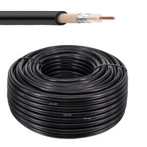 SMA BNC N UHF TNC용 RF 동축 케이블 점퍼케이블 전선 커넥터 베어 구리 저손실 RG58 50-3 10M 50M