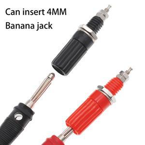 5pcs DIY 액세서리 4mm 바나나 소켓 M3x45mm 바인딩 포스트 너트 플러그 잭 전기 커넥터 단자
