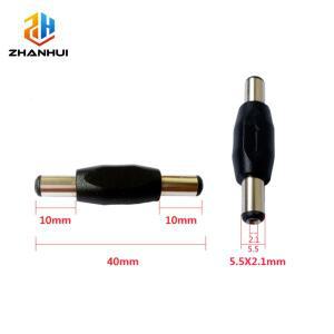 4pcs 5.5×2.1mm DC 전원 어댑터 - CCTV 보안 시스템용 수-수/여성-여성 패널 마운트 잭