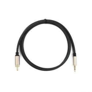 3.5mm 남성 RCA 오디오 케이블 어댑터 디지털 동축 비디오 스테레오 SPDIF 홈 HDTV 액세서리