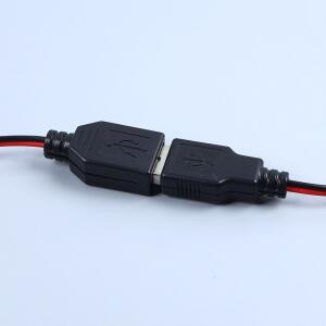 1개 USB 수커넥터/암커넥터 4mm 바나나 플러그  리드 암커넥터 충전 케이블 소켓 연결 전도성 와이어