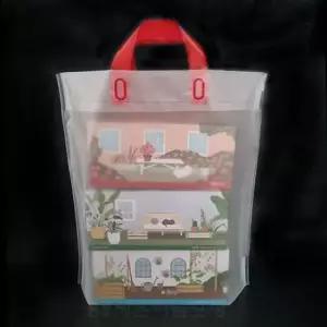 비닐백 나시지 루프(빨간색)_40x40+6(밑)+6(상단)(300장)