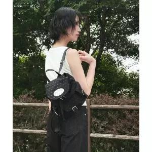 LOTSYOU_Dot Dot Chubby Backpack BLACK LOTS5BAW004OBK 299035