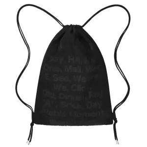 DURT OUR DAILY GYM SACK (BLACK) M122341123 299051