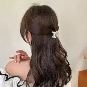 [룽스_64]나비 헤어 미니 헤어 집게핀
