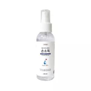 새니타이저 피아토 클린핸드 세니타이저액 에탄올 뿌리는 손소독제 100ml