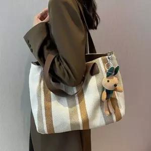 여자 데일리 룩 숄더 빅 백 소지품 보조 가방 크로스