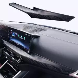 BMW 3 시리즈 4 i3 i4 G20 - G28 블랙 애쉬 인테리어 액세서리 랩 키트(오픈 포어 피니시 포함)와 호환되는