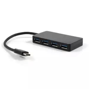 USB 확장 4포트 허브 C타입 유무전원 데이터전송 충전 USB무선랜카드 (W8E4DAF)