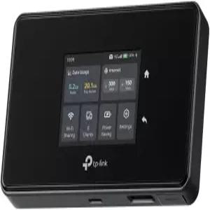 TPLink M8550 5G 모바일 WiFi 6E 휴대용 모뎀 34Gbps 속도 트라이밴드 AXE3600 터치스크린 기가비트 포트