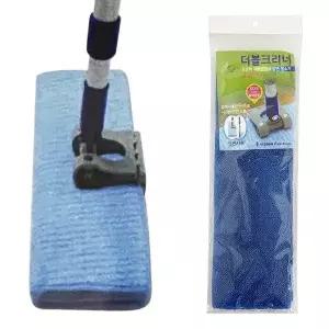 고품질 비젼 초극세사 더블크리너(교체용) 막대걸레 양면청소 양면걸레 (WDE6C1F)