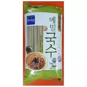 메밀면 구수한 메밀 국수 면사랑 모밀 모밀면 업소용 1kg