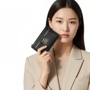 돌체앤가바나 SS25 여성 DG로고 지퍼 카드지갑 BI1261 AW576 80999