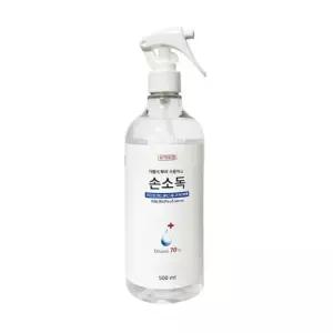 소독제 피아토 클린핸드 세니타이저액 에탄올 뿌리는 손소독제 500ml