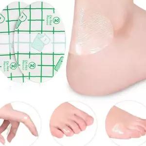 발뒤꿈치 물집 예방 보호 패드 투명 실리콘 압력 분산 쿠션 스티커 신발 마찰