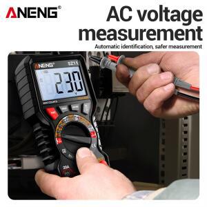 ANENG 6000 카운트 안티버닝 트루 RMS AC 전압 저항 커패시터 주파수 테스터 도구 SZ11 디지털 멀티미터