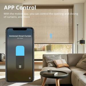 Matter Over WiFi 2N 스마트 롤러 쉐이드 블라인드 모터 37 38mm 튜브 Alexa Google 홈 Smartthings Homeki